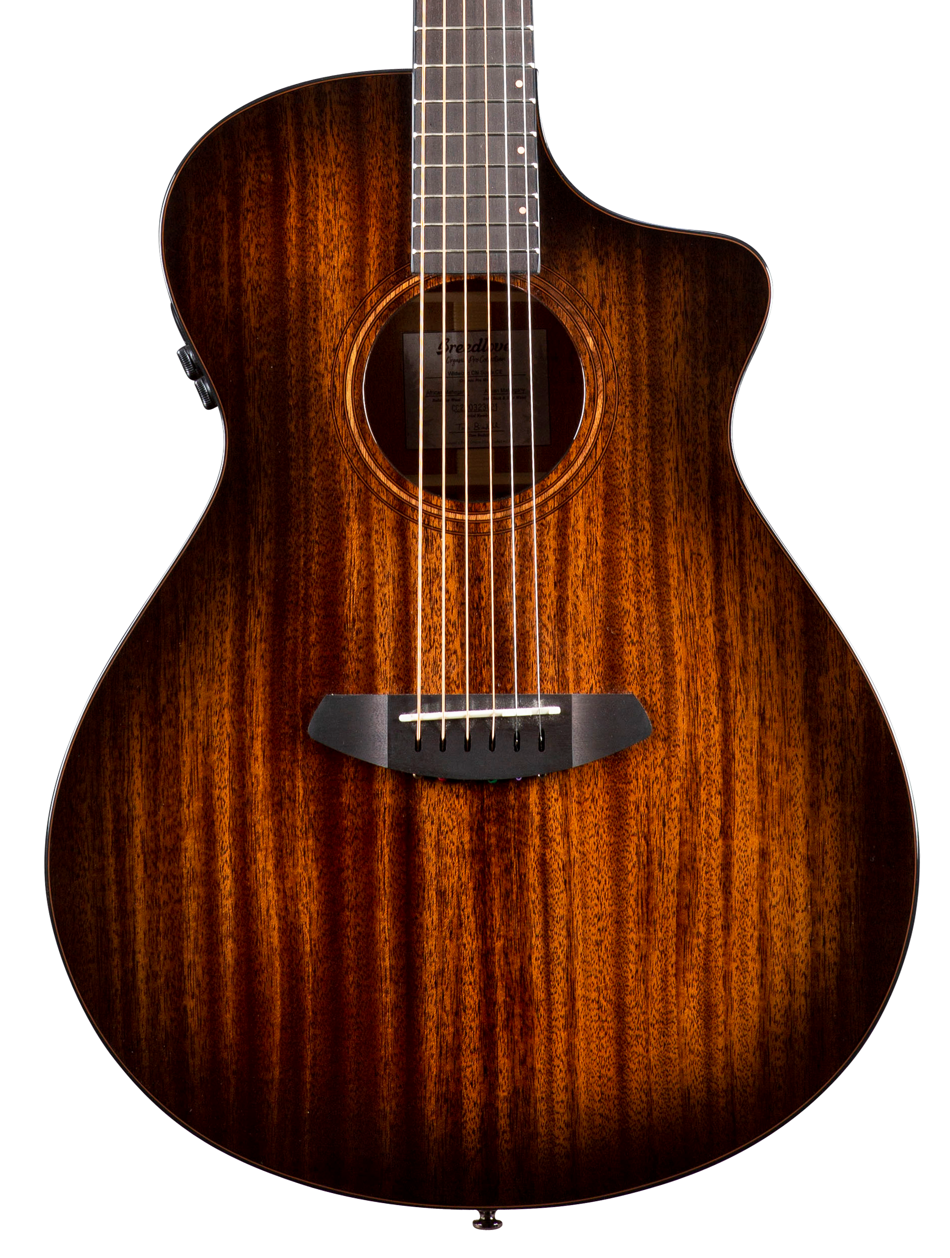 Wildwood Pro Series Concert Suede CE African Mahogany - African Mahogany