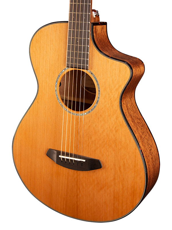 breedlove pursuit concert acoustic electric guitar natural