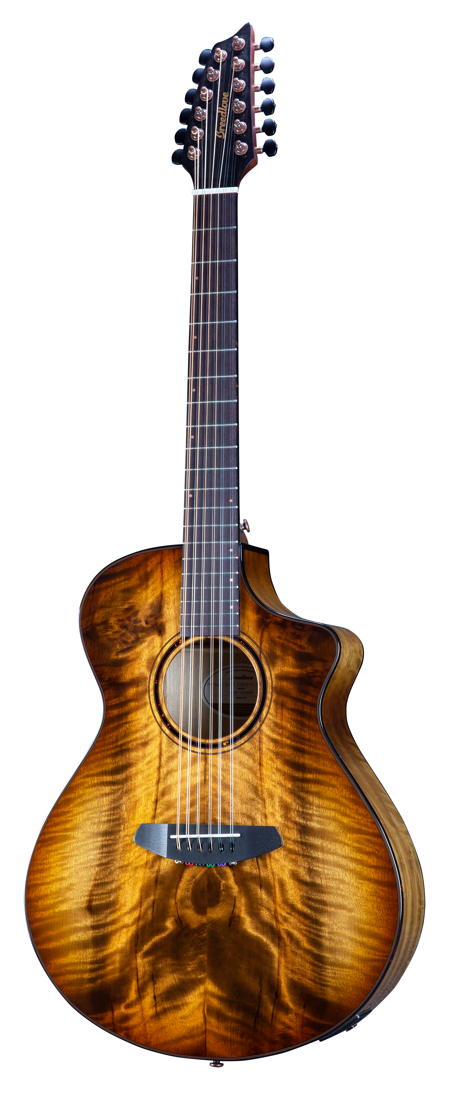 Pursuit Exotic S Concert Amber 12-String CE Myrtlewood - Myrtlewood