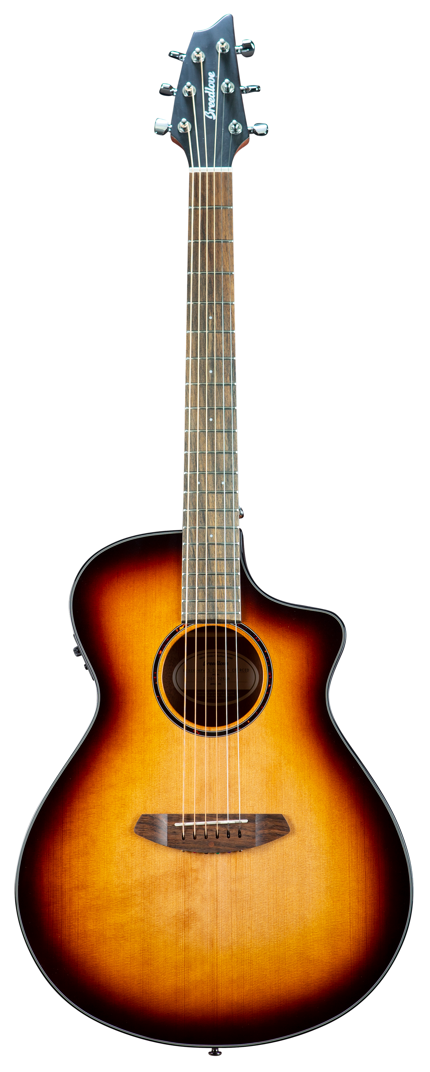 Discovery S Concert Edgeburst CE European Spruce - African Mahogany