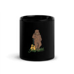 Play Wild Black Glossy Mug