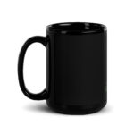 Play Wild Black Glossy Mug