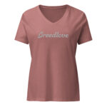 Breedlove Logo'd Women’s relaxed v-neck t-shirt